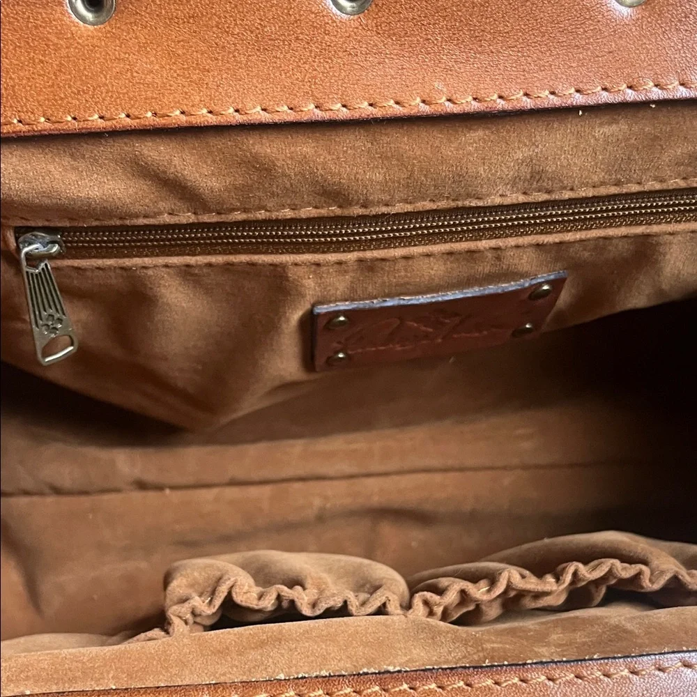 Patricia Nash Ferrara Leather Satchel - Picture 10 of 14